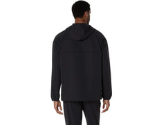 DOUBLE WEAVE RELAXED PULLOVER JACKET