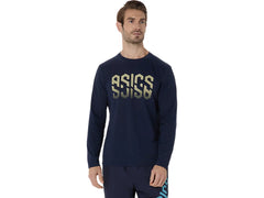 ASCIS HEX COTTON LS TEE