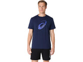 SPIRAL LOGO GRAPHIC COTTON BLEND TEE