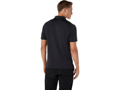 REFINED TEXTURE SHORT SLEEVE POLO-SHIRT