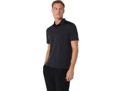 REFINED TEXTURE SHORT SLEEVE POLO-SHIRT