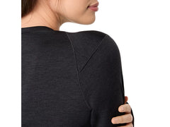 REFINED TEXTURE LONG SLEEVE TOP