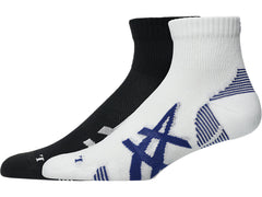 2 PACK CUSHIONED RUN QUARTER SOCK