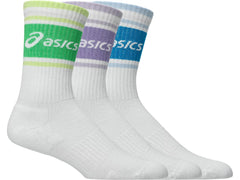 3 PACK ASICS LOGO CREW SOCK