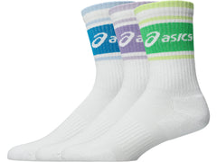 3 PACK ASICS LOGO CREW SOCK