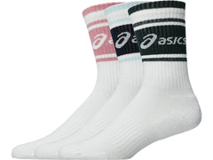 3 PACK ASICS LOGO CREW SOCK