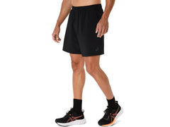 ASICS SPIRAL EMBROIDERY WOVEN 7IN SHORT