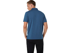 REFINED TEXTURE SHORT SLEEVE POLO-SHIRT