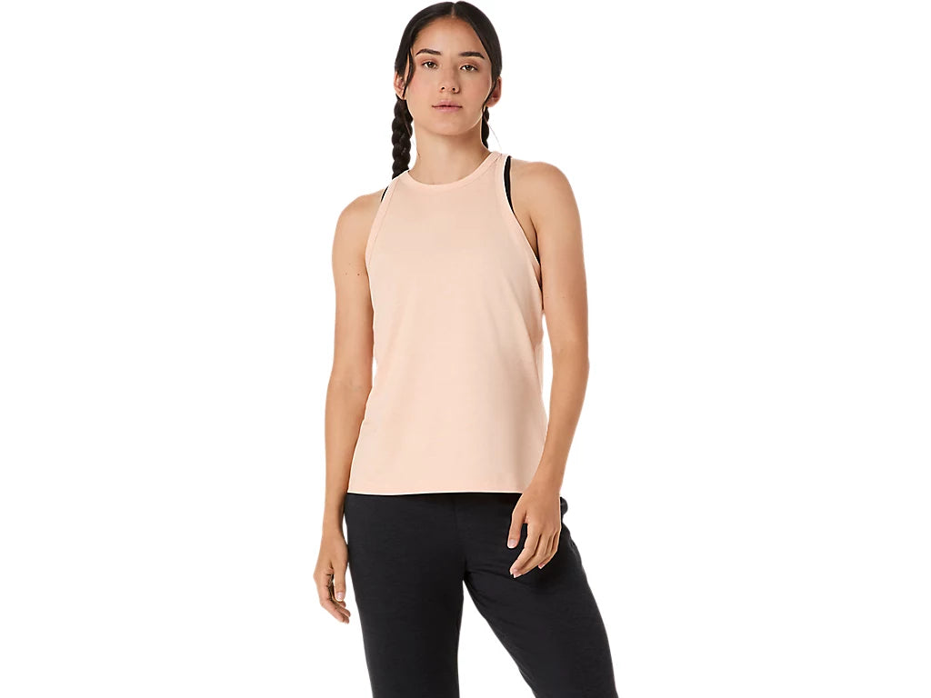 REFINED TEXTURE SLEEVELESS TOP