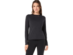 REFINED TEXTURE LONG SLEEVE TOP